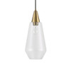 Uttermost Eichler Antique Brass 1 Light Mini Pendant