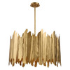 Uttermost Golden Gate 8 Light Industrial Pendant