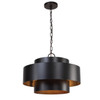 Uttermost Youngstown Dark Bronze 4 Light Pendant