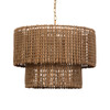 Uttermost Biswas Woven Jute 1 Light Pendant