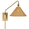 Uttermost Phuvinh 1 Light Rattan Shade Sconce