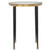 Uttermost Stiletto Antique Gold Side Table