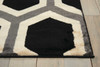 Nourison Nova NO105 Black/white Area Rugs