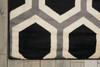 Nourison Nova NO105 Black/white Area Rugs