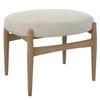 Uttermost Acrobat Off-white Small Bench