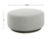 Uttermost Avila Large Gray Ottoman / Coffee Table