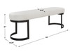 Uttermost Infinity Black Bench