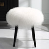 Uttermost Wooly Sheepskin Accent Stool