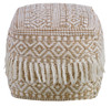 Uttermost Boheme Wool & Hemp Pouf