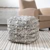 Uttermost Narol Gray Pouf