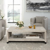 Uttermost Bosk White Washed Coffee Table