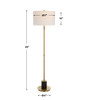 Uttermost Guard Brass Floor Lamp