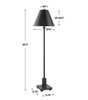 Uttermost Pilot Black Buffet Lamp