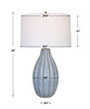 Uttermost Veston Blue Glaze Table Lamp