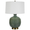 Uttermost Nataly Aged Green Table Lamp