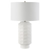 Uttermost Window Pane White Table Lamp