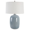 Uttermost Jubilee Sky Blue Table Lamp