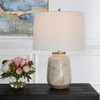 Uttermost Medan Taupe & Gray Table Lamp