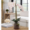 Uttermost Blush Pink And White Orchid