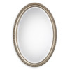 StudioLX Mirror - Metallic Silver Finish With A Subtle Brown Antiquing