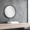 StudioLX Mirror A Black Textured Surface With A Black Satin Finish