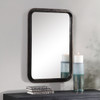 StudioLX Mirror Finished In A Rich Dark Bronze With Gold Highlights - W00455