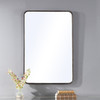 StudioLX Mirror Finished In A Rich Dark Bronze With Gold Highlights - W00460