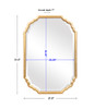 StudioLX Mirror Lightly Antiqued, Metallic Gold Leaf - LX00483