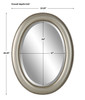 StudioLX Mirror Metallic Silver Finish - W00529