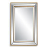 StudioLX Mirror Bevel Mirrored Frame With Gold Beading