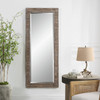 StudioLX Mirror Strips Of Distressed Weathered Pine