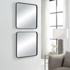 StudioLX Mirror - Set of 2 Satin Black Finish