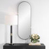 StudioLX Mirror Matte Black Finish With Gold Accents - W00572