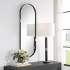 StudioLX Mirror Matte Black Finish With Gold Accents - W00572