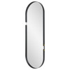 StudioLX Mirror Matte Black Finish With Gold Accents - W00572