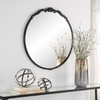 StudioLX Mirror Satin Black Finish With Light Gray Glaze - W00575