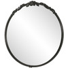 StudioLX Mirror Satin Black Finish With Light Gray Glaze - W00575