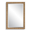 StudioLX Mirror Faux Rattan Wrap