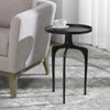 StudioLX Accent Furniture Slightly Textured Raw Dark Brown_x000D_