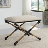 StudioLX Accent Furniture Metal Frame In A Satin Black Finish