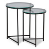 StudioLX Accent Furniture - S/2 Black Finish