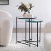 StudioLX Accent Furniture - S/2 Black Finish