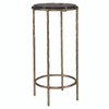 StudioLX Accent Furniture Antique Gold Finish On Textured Iron Frame