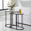 StudioLX Accent Furniture - S/2 Matte Black Finish On Iron Frame