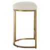 StudioLX Accent Furniture Antique Brushed Brass On Iron Frame