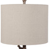 StudioLX Table Lamp Dark Bronze With Silver Undertones