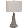 StudioLX Table Lamp Dove Gray Ceramic Base