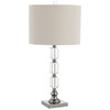 StudioLX Table Lamp Dark Antique Nickel With Crystal