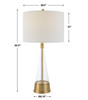 StudioLX Table Lamp Antique Brass