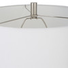 StudioLX Table Lamp All White Ceramic Base